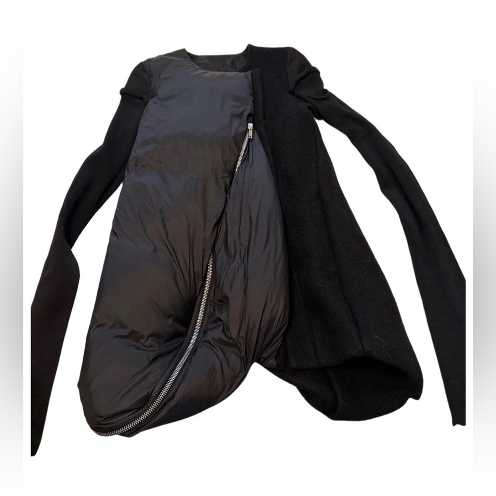 RARE Rick Owens FW17 "Glitter" Winter Heron Jacket.